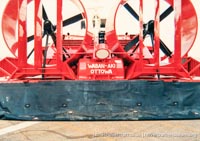 AP1-88 hovercraft with the Canadian Coastguard